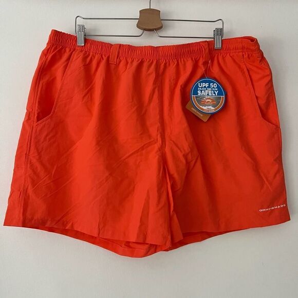 NEW Columbia Backcast III Water Short Swim Trunks Mens Size XXL Inseam 6"‎ - Picture 1 of 3